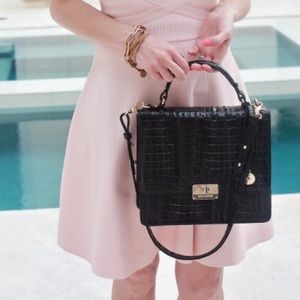 Brahmin Top Handle Satchel (Black)